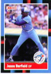 1988 Donruss Baseball Cards    442     Jesse Barfield